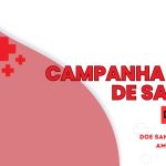 Campanha de Doação de Sangue dias 18 a 29 de Novembro