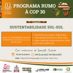 Universidade de Luanda participa no Programa “Rumo à COP 30” com enfoque na Sustentabilidade Sul-Sul