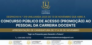CONCURSO PÚBLICO DE ACESSO (PROMOÇÃO) AO PESSOAL DA CARREIRA DOCENTE