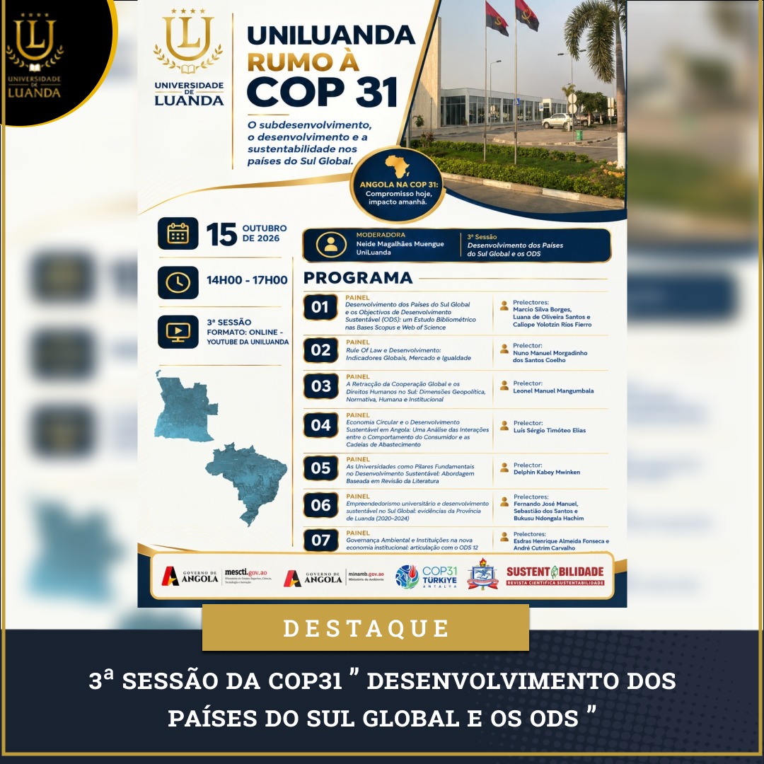 UNILUANDA RUMA À COP 31